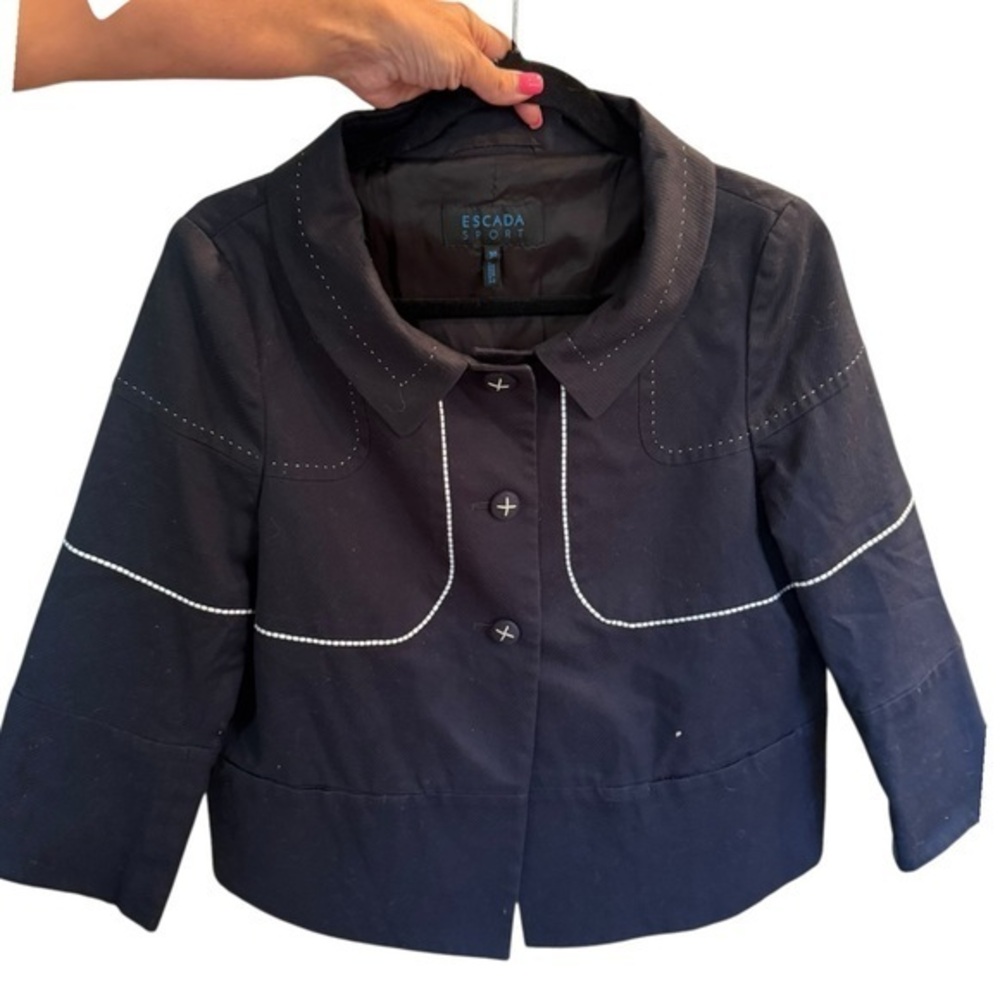 Vintage Escada Sport 100% Cotton Jacket